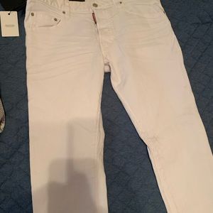 Dsquared2 Jeans, white denim, US size 34
